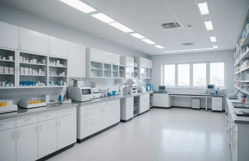 Supplement quality control lab equipment for analysis